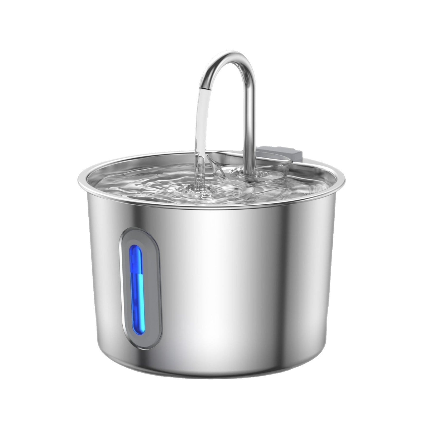 Fontaine à Eau Automatique en Acier Inoxydable pour Chien et Chat — avec Filtration et Système Anti-Fuite