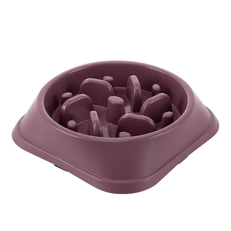 Gamelle anti-glouton - interactive labyrinthe antidérapante pour chiens et chats