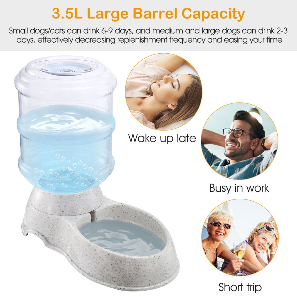 Distributeur d'eau automatique pour animaux – 3,5 L