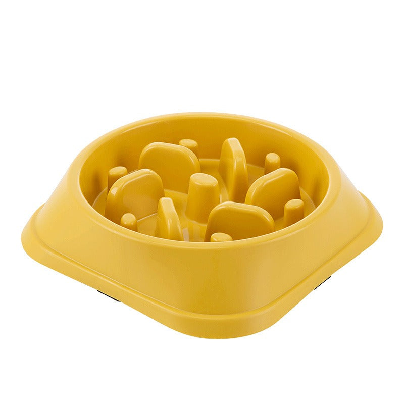 Gamelle anti-glouton - interactive labyrinthe antidérapante pour chiens et chats