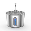 Fontaine à Eau Automatique en Acier Inoxydable pour Chien et Chat — avec Filtration et Système Anti-Fuite