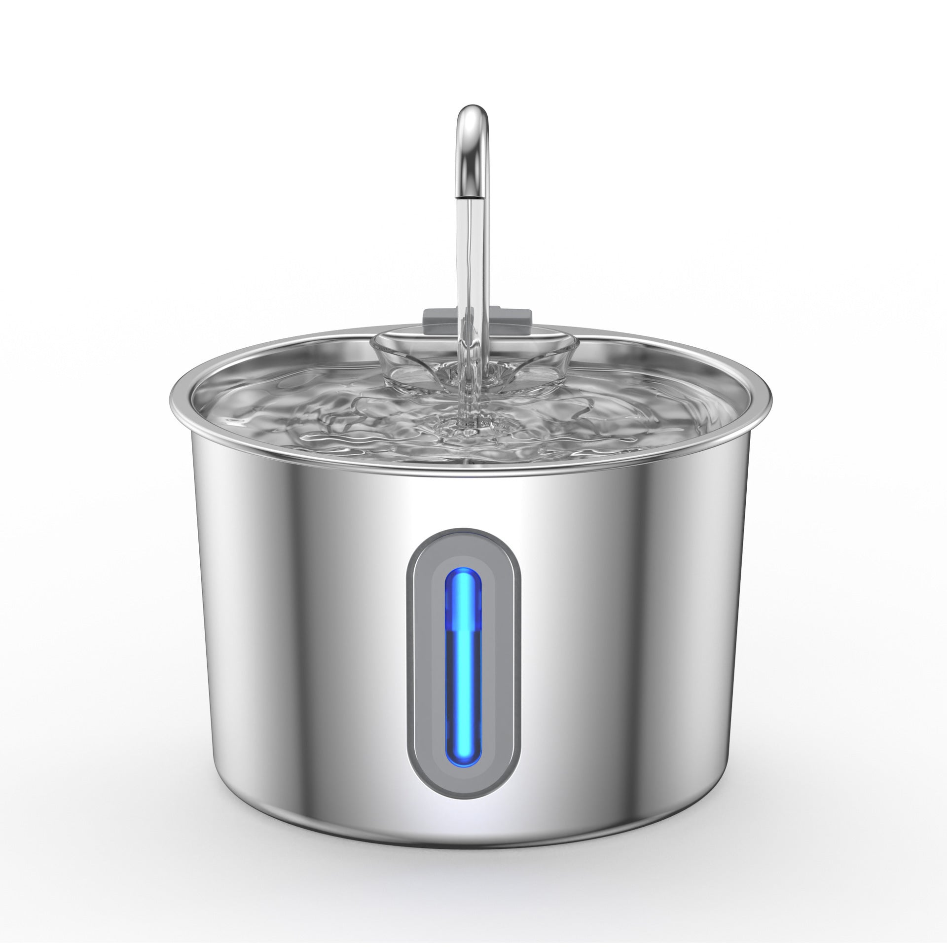 Fontaine à Eau Automatique en Acier Inoxydable pour Chien et Chat — avec Filtration et Système Anti-Fuite
